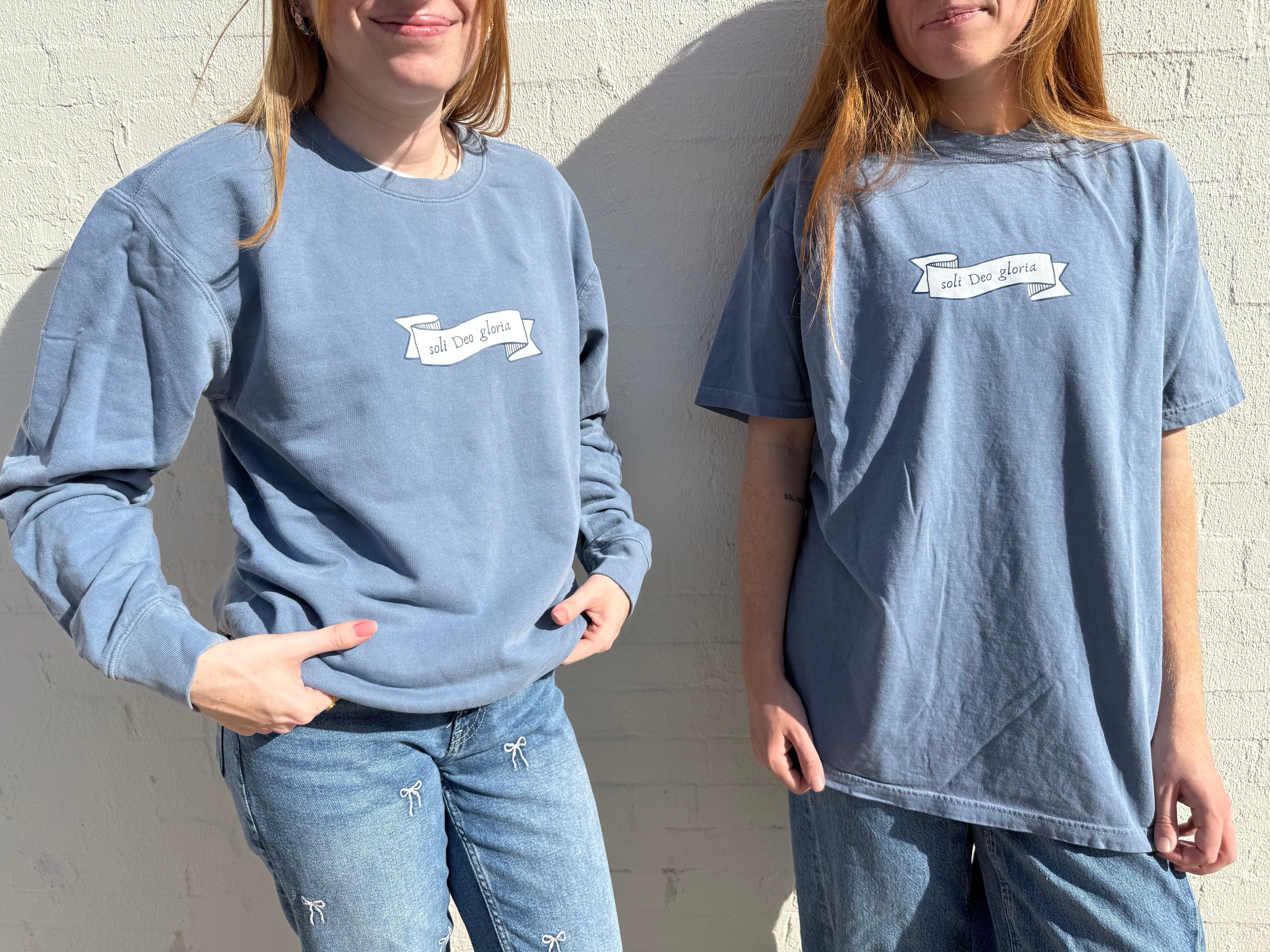 Soli Deo Gloria Banner Sweatshirt