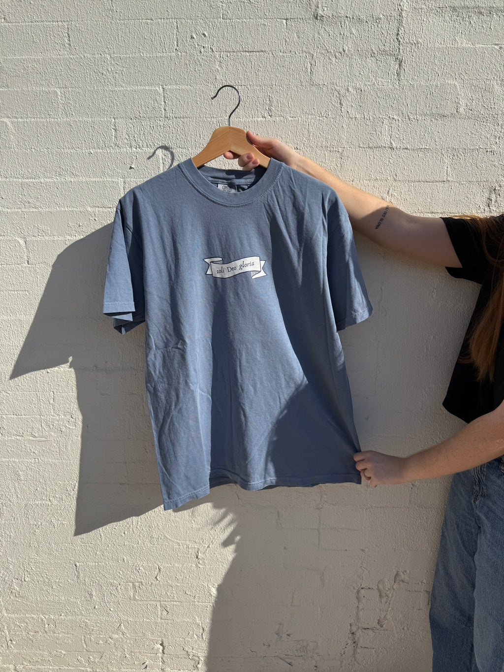 Soli Deo Gloria Banner Tee