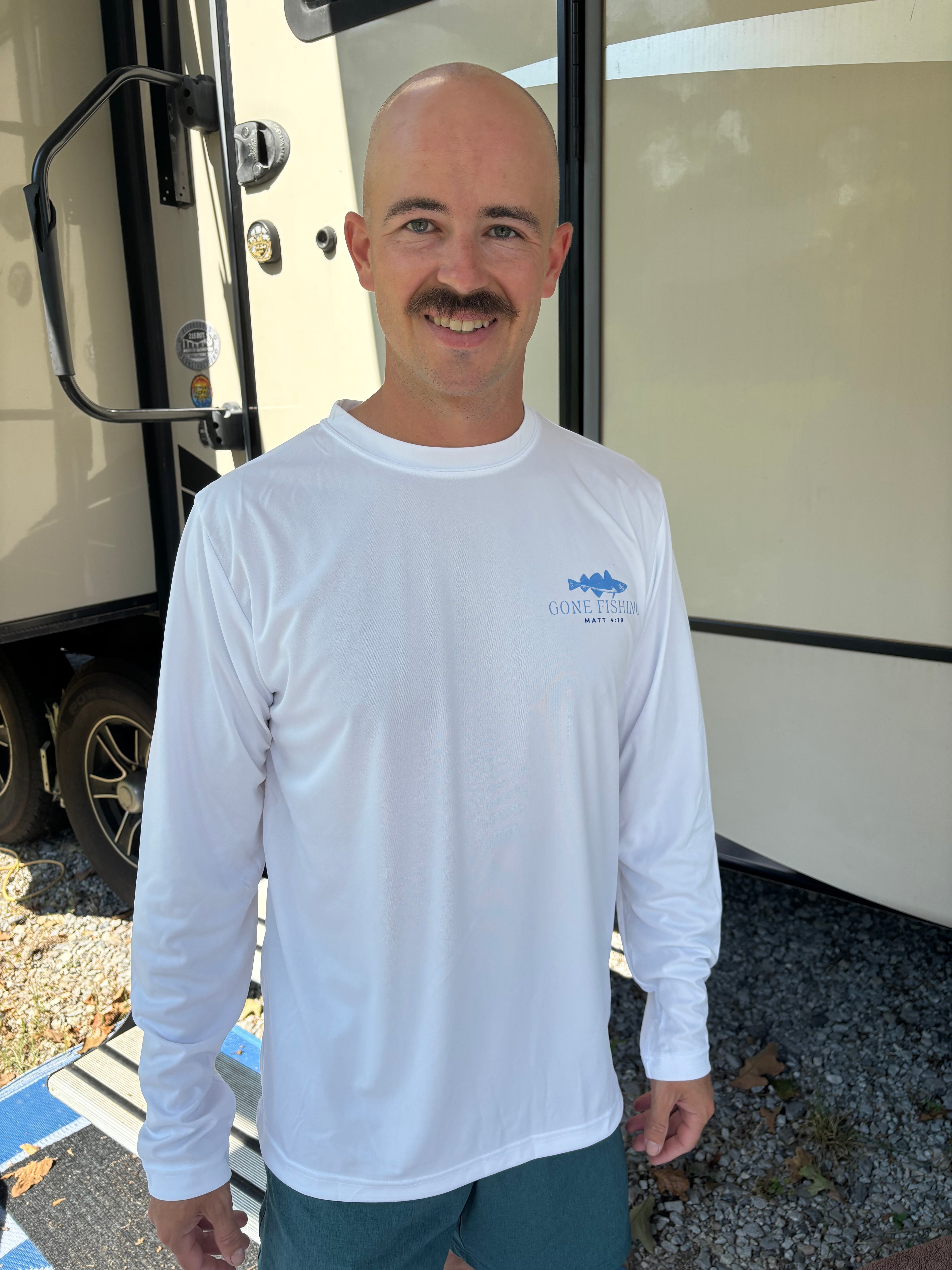 Fishing Club Longsleeve Sun/Fish Shirt