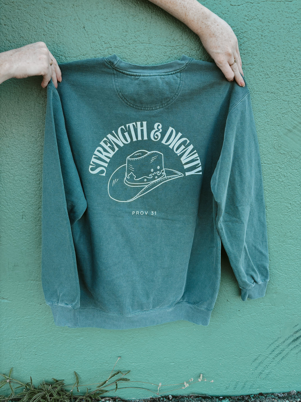Strength + Dignity Sweatshirt