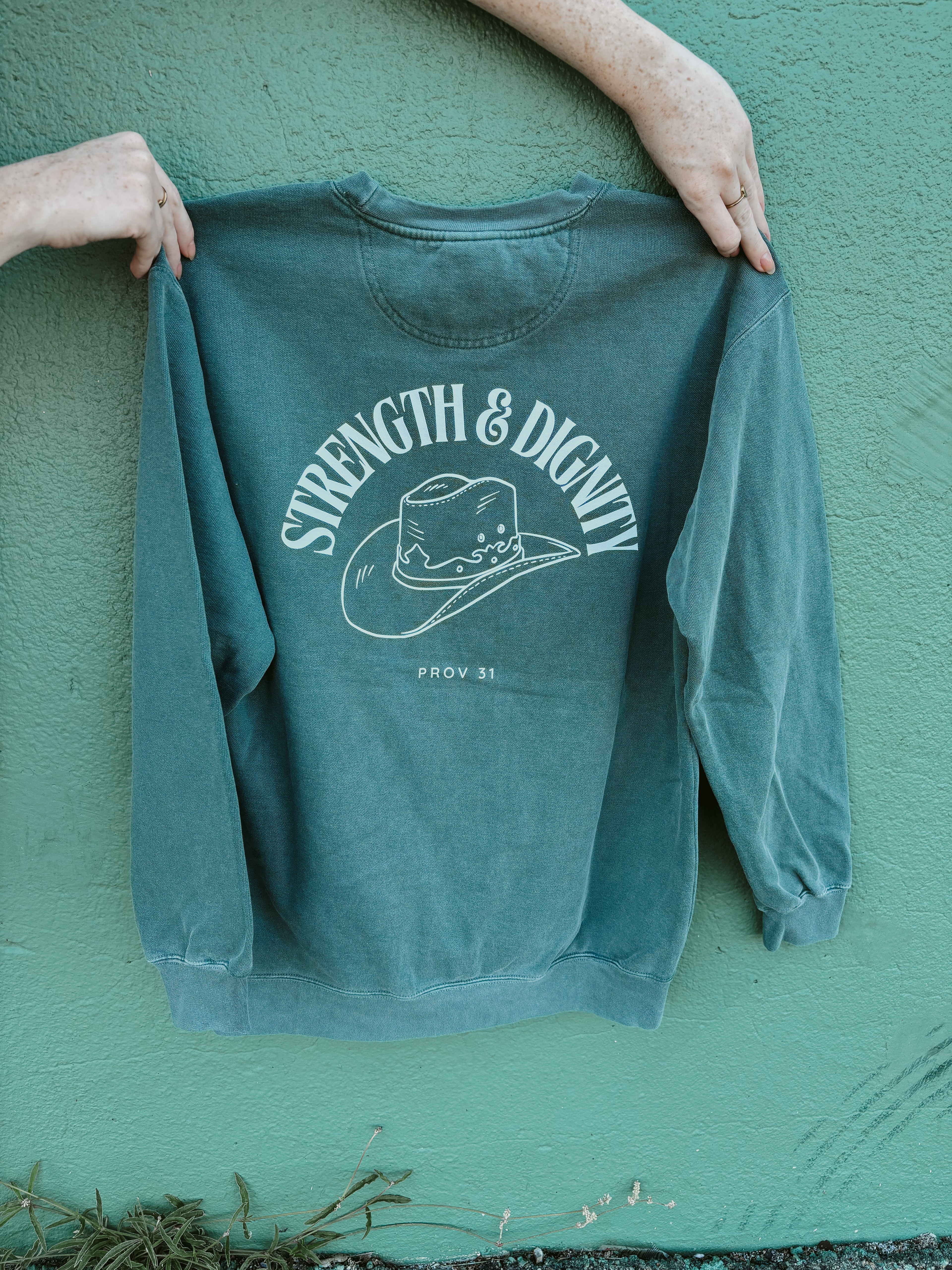 Strength + Dignity Sweatshirt