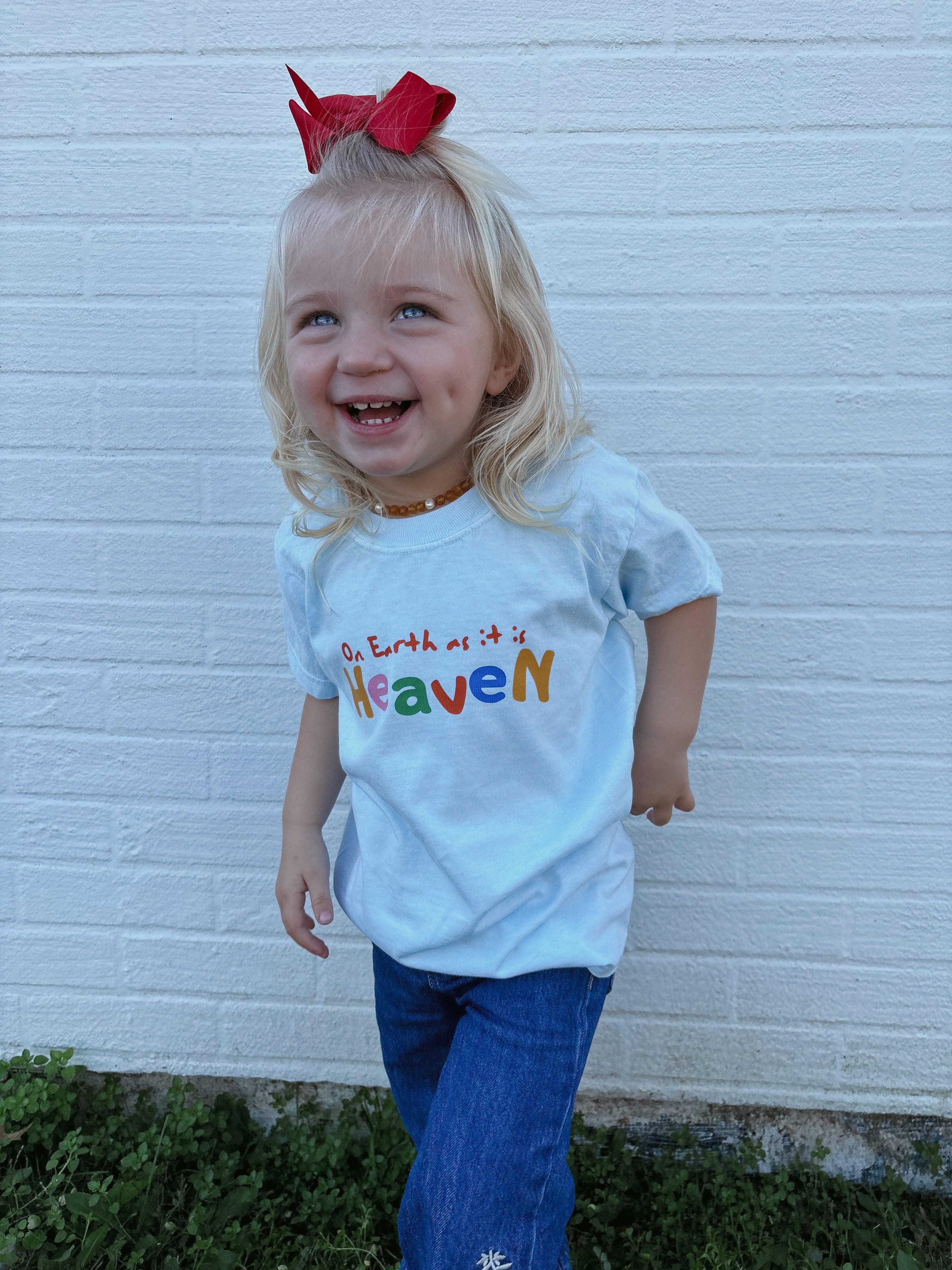 Kids "On Earth as it is In Heaven" Tee