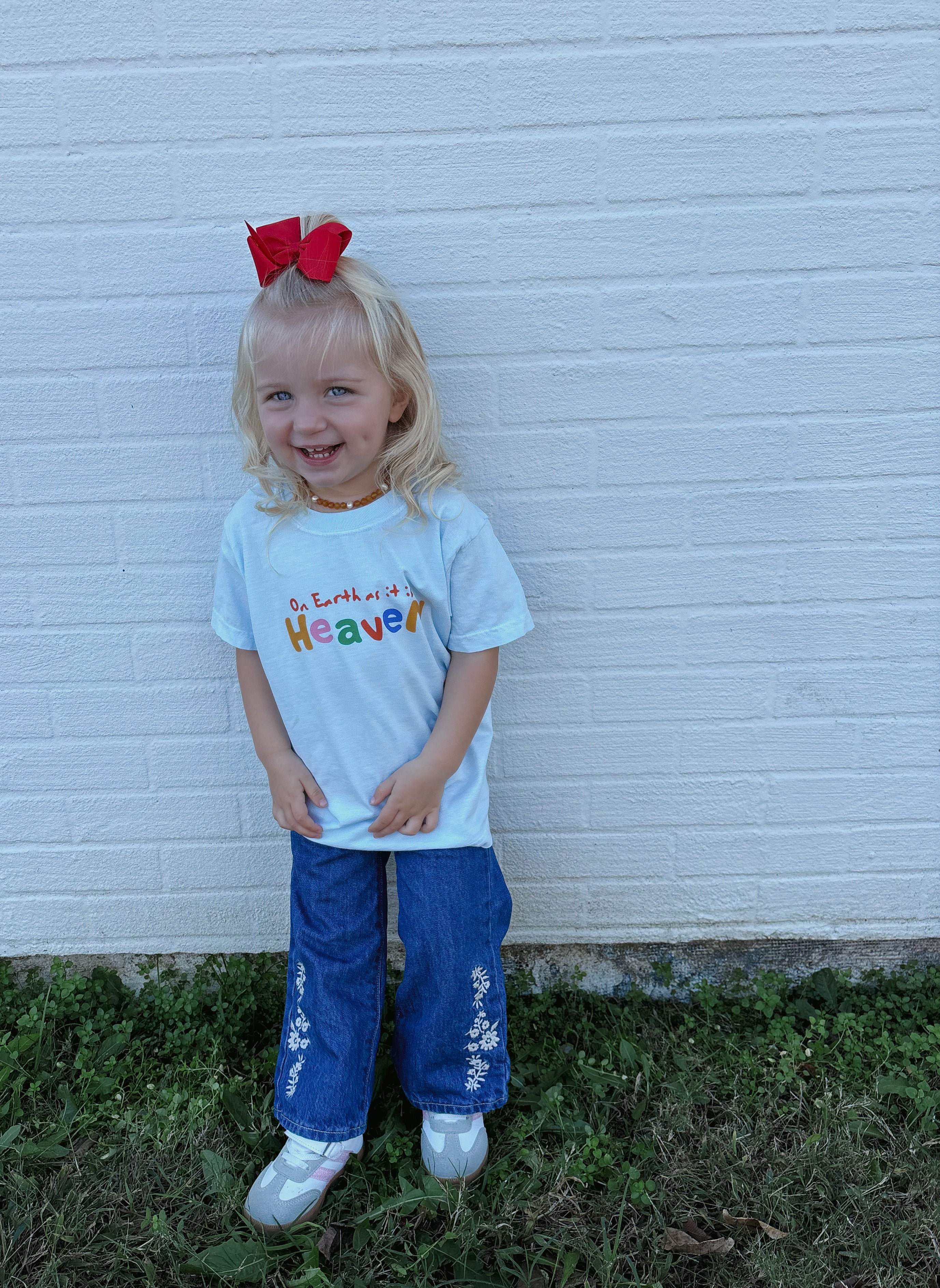 Kids "On Earth as it is In Heaven" Tee